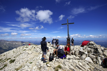 Parco dei Monti Sibillini: la Cima del M. Vettore (2476 mt ]