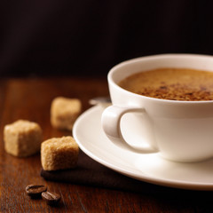 Coffee with cream Foam
