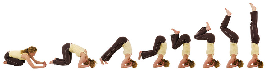 headstand sequence