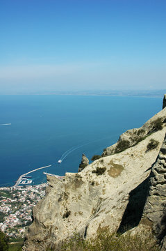 Ischia mit Blick auf Neapel