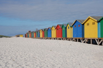 Naklejka premium Strandhäuser