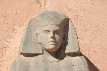 Sphinx statue in Ouarzazate, Morocco