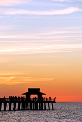 Sonnenuntergang in Naples,Florida,USA