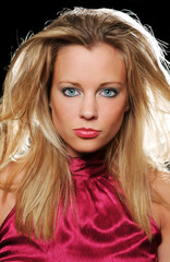 Fototapeta premium Gorgeous teen girl close up