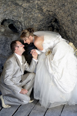 Wedding outdoor scenery