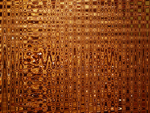 Fototapeta Liquid golded and brown texture gold