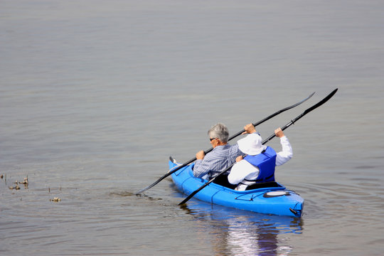 Senior Citizens Kayaking