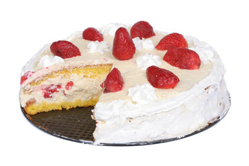 Strawberry cake