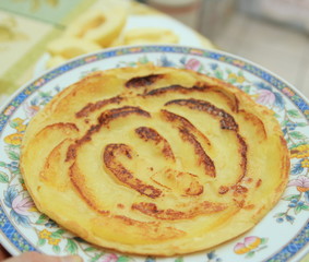 crèpes aux pommes