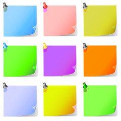 post it, note paper vector