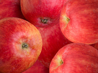 Fruit apples an abstract background