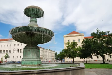 Cercles muraux Fontaine Munich fountain