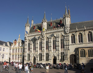 Obraz premium Brügge 05 Stadhuis