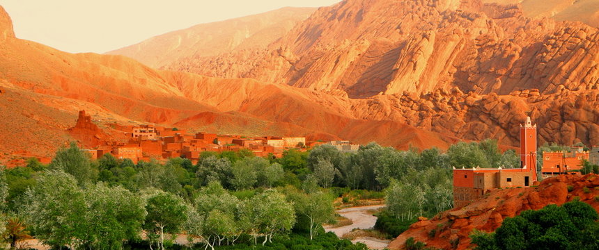 Kasbah in Marokko