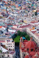Gordijnen View of Guanajuato, Mexico © Robert Crum