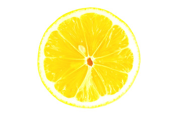 Fototapeta na wymiar Lemon, isolated on white