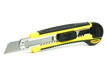 Utility knife, isolated
