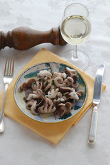 Insalata di polipetti - Antipasti