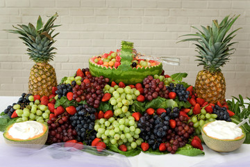 Display of Fruits