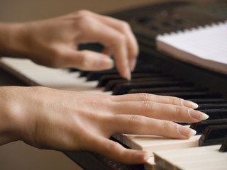 Pianist's hands