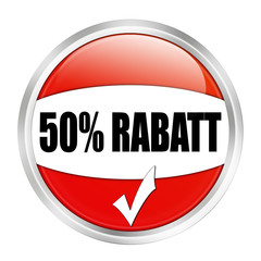 50 prozent rabatt