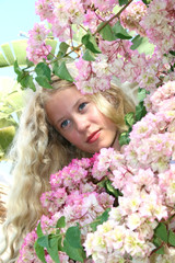 Fototapeta premium Blond girl