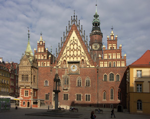 Obraz premium Breslau - 01-Rathaus 2006