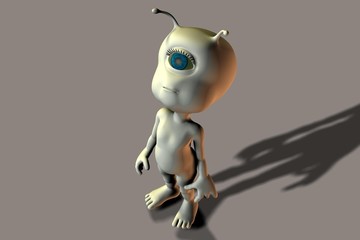 Außerirdisches, Alien Baby, Kind © ArTiK
