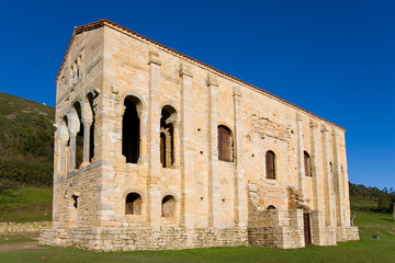 Lateral Santa Maria del Naranco, Asturias (Spain)