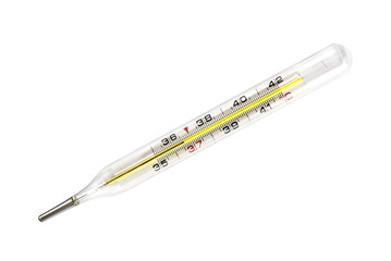 medical thermometer isolated on white
