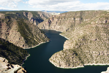 View of Flaming Gorge