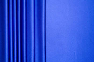 Blue satin stripes pattern