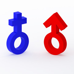 Male & female signs 01