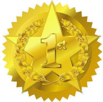 Gold medal for the first