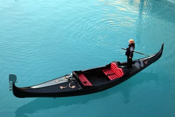 Printed kitchen splashbacks Gondolas Venetian gondola
