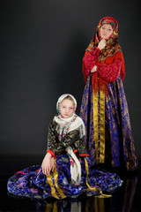 Fototapeta premium Mother And Daughter