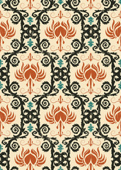 retro seamless background