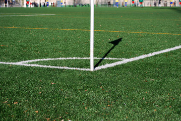 Soccer corner kick