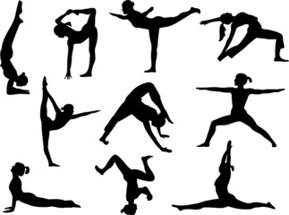Yoga poses