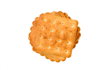 Top of pile cookies in spiral form