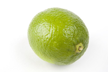 An Lime isolated on a white background