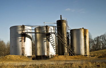 Oil Storage tanks