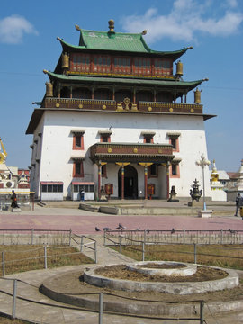 Janraisig Datsan at the Gandan Monastery