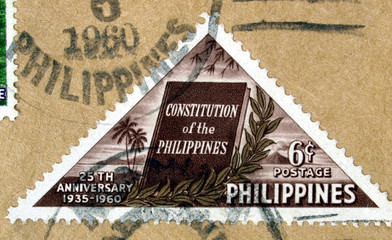 Range of Philippines postage stamps