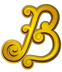 Gold Font