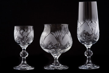 crystal cut glass