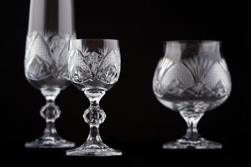 crystal cut glass