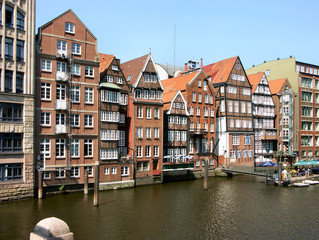 Fototapeta na wymiar Hamburg - Deichstr 2004