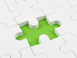 Fototapeta premium Puzzle.