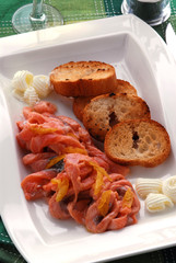 Trota salmonata alle arance e limoni - Secondi - Trentino A A